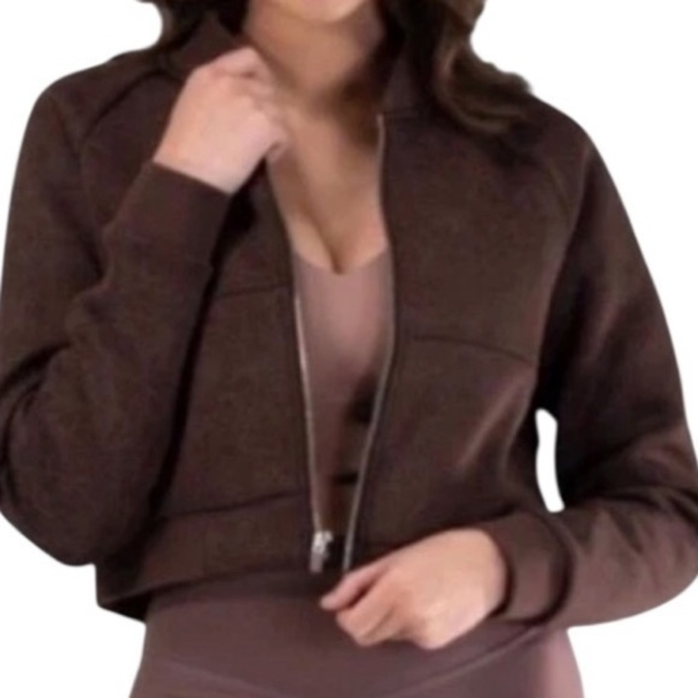 Balance Athletica Cropped Flight Jacket